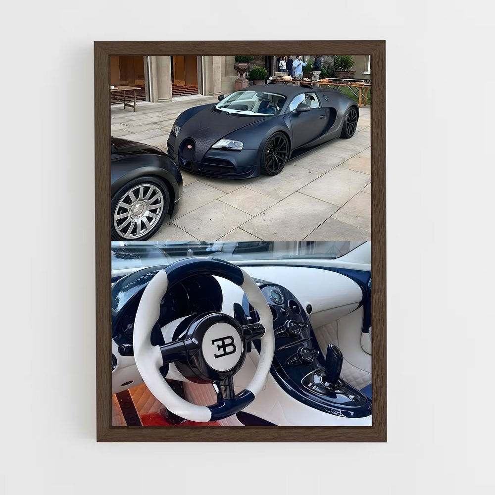 Poster Veyron en Piste – affiche Mansory (vue 5)